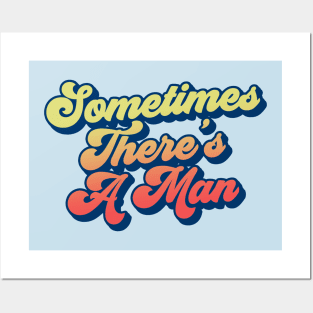 Sometimes There's A Man The Stranger Funny Big Lebowski Quote Posters and Art